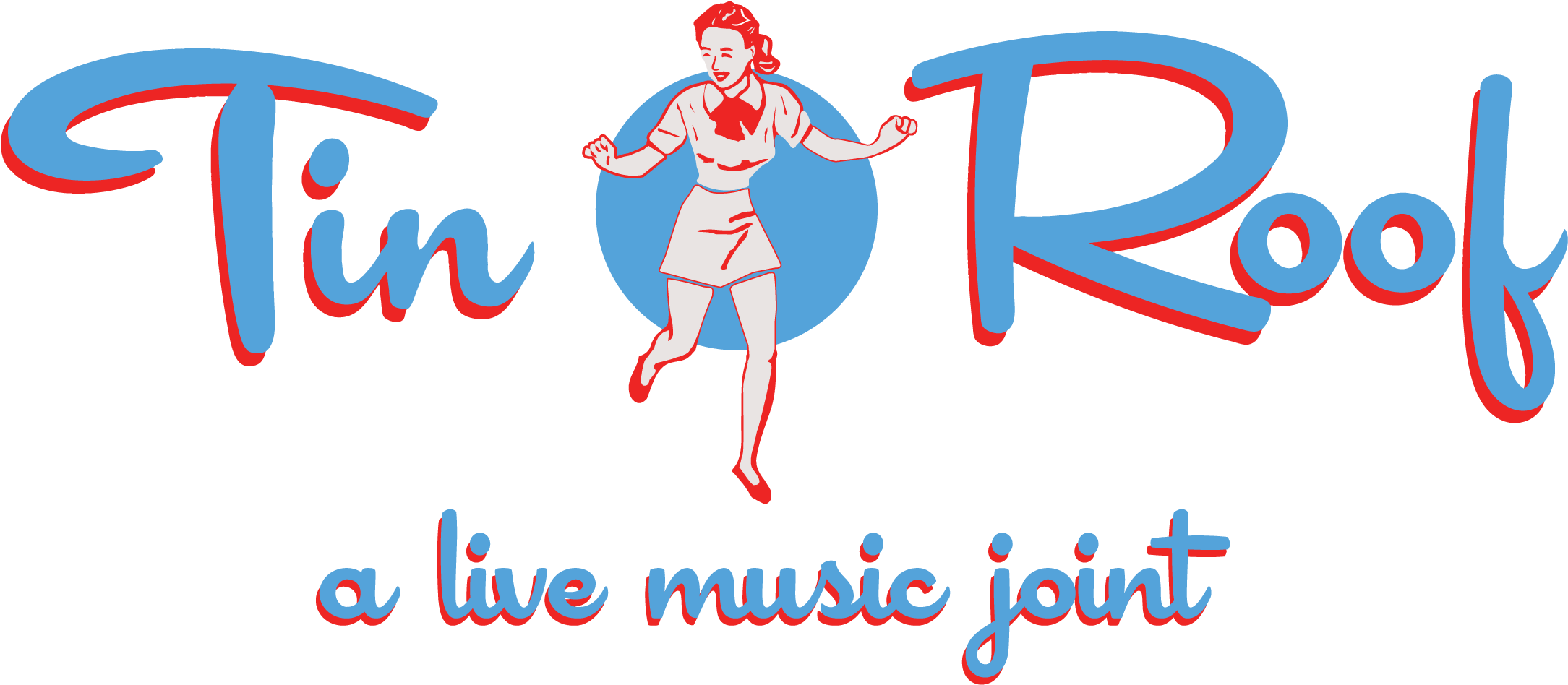 Tin Roof Live Music Joint Logo PNG with transparent background