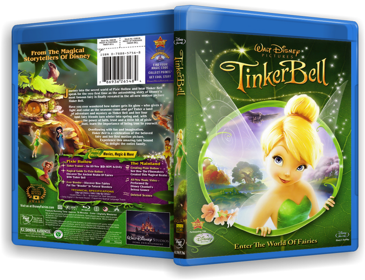 Tinker Bell D V D Cover Art