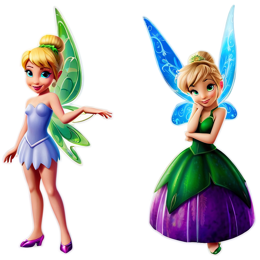 Tinkerbell and Friends PNG rtn55 PNG with transparent background