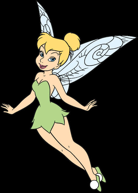 Tinkerbell Classic Pose PNG with transparent background