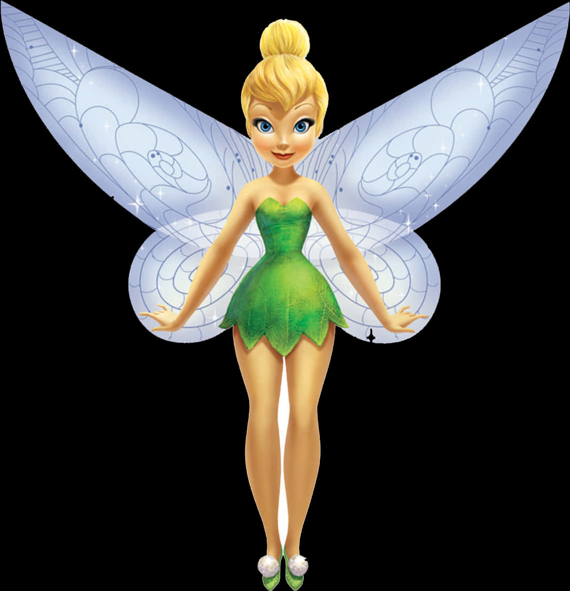 Tinkerbell Classic Pose PNG with transparent background