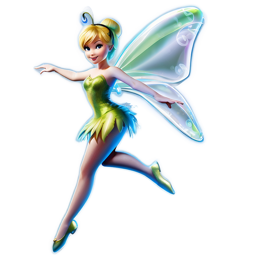 Tinkerbell Flying PNG 06112024 PNG with transparent background