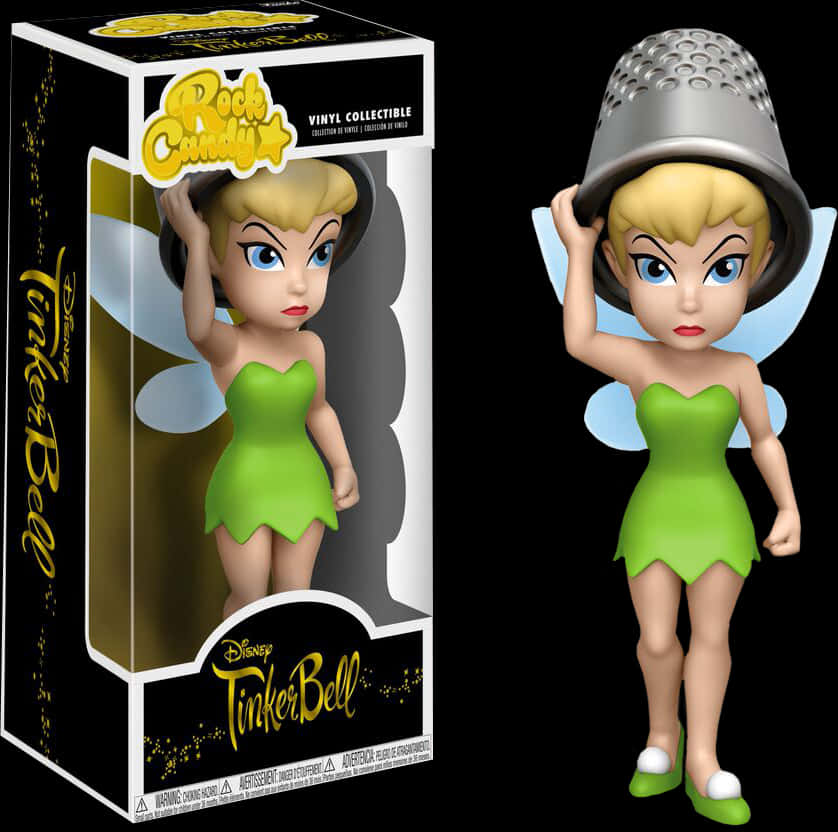 Tinkerbell Funko Pop Vinyl Figure PNG with transparent background
