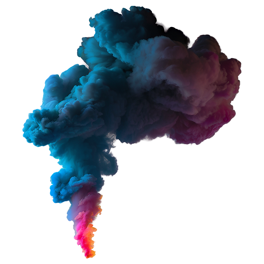 Tinted Color Smoke Eddy Png 27