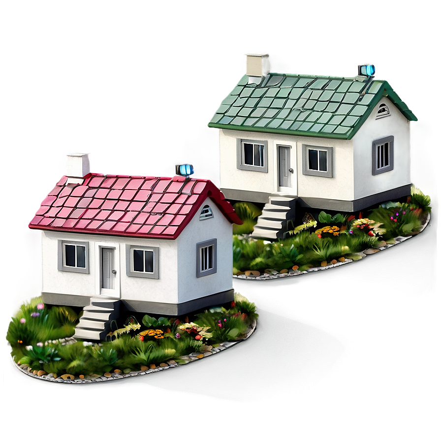 Tiny Houses PNG 2 PNG with transparent background