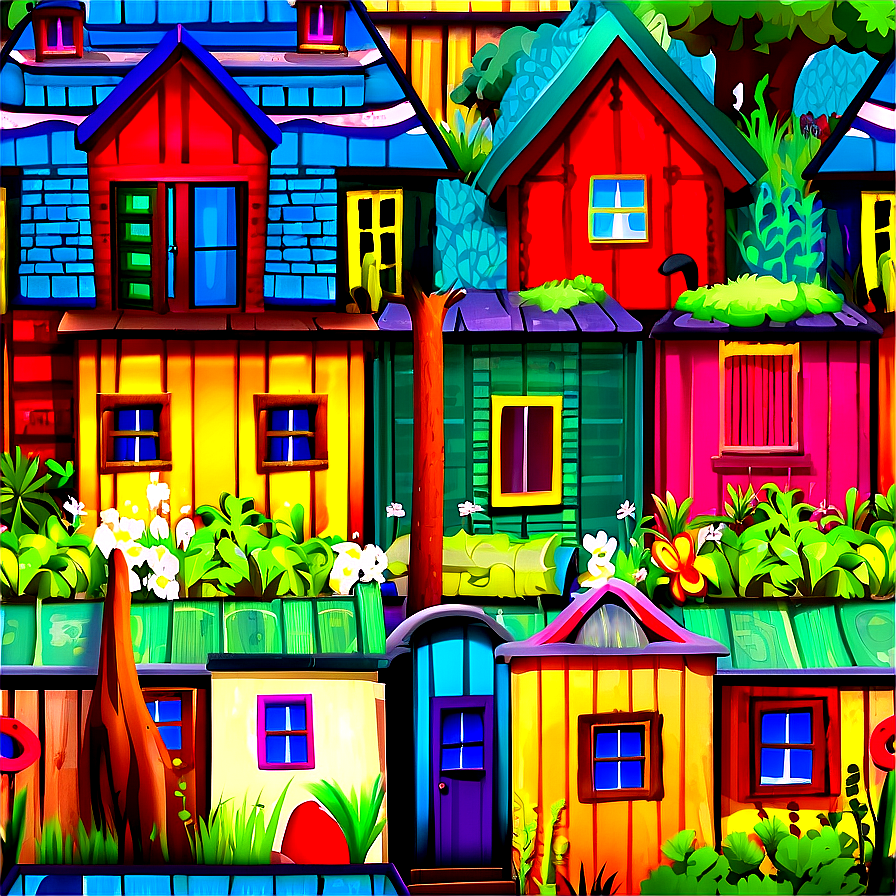 Tiny Houses PNG nqs PNG with transparent background