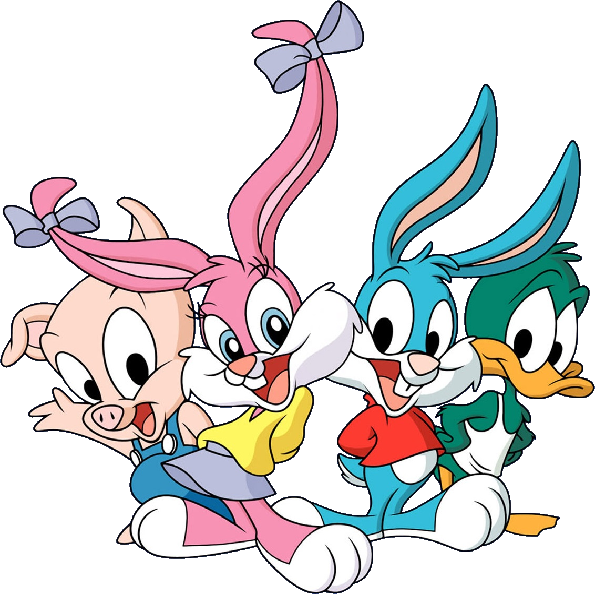 Tiny Toon Characters Group Pose