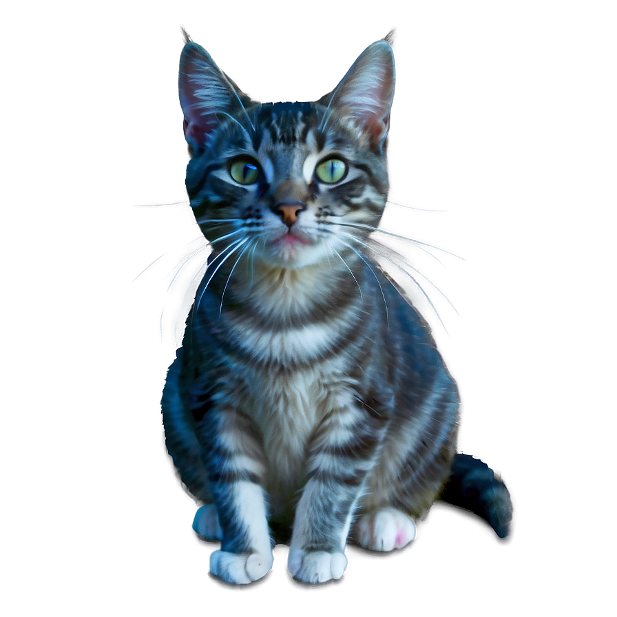 Tiny Whiskers Cat Png 10