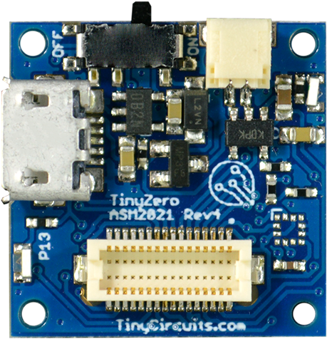 Tiny Zero Microcontroller Board Rev1