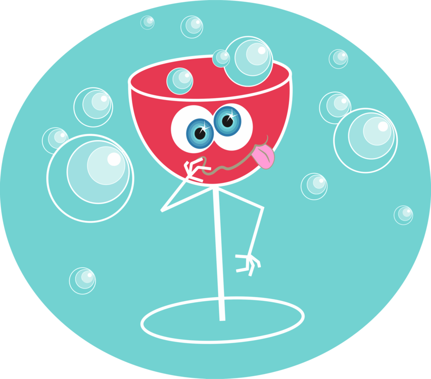 Wine Glasses Cartoon Drunk, HD Png Download PNG with transparent background