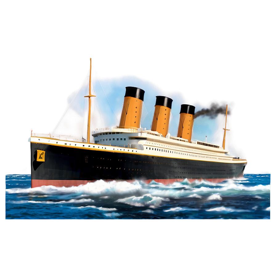 Titanic Movie Scene PNG hud48 PNG with transparent background