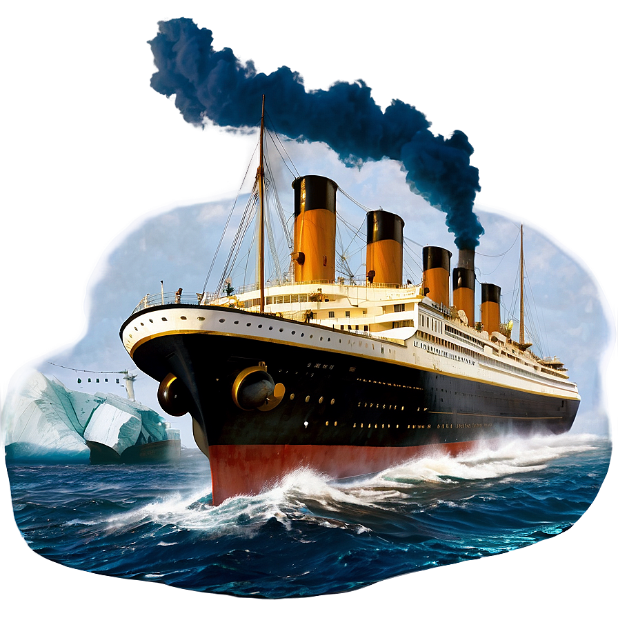 Titanic Ship PNG 14 PNG with transparent background