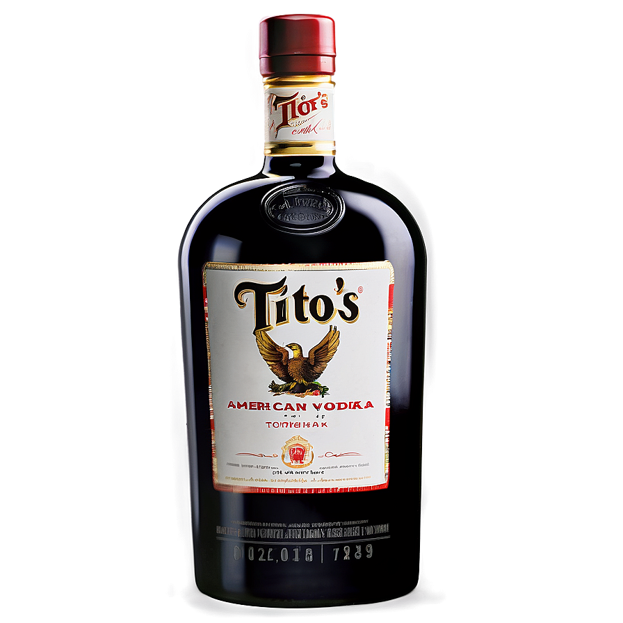 Tito's American Vodka Png Log42