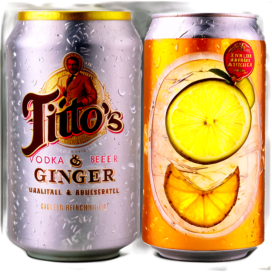 Tito's Vodka And Ginger Beer Png Hij33