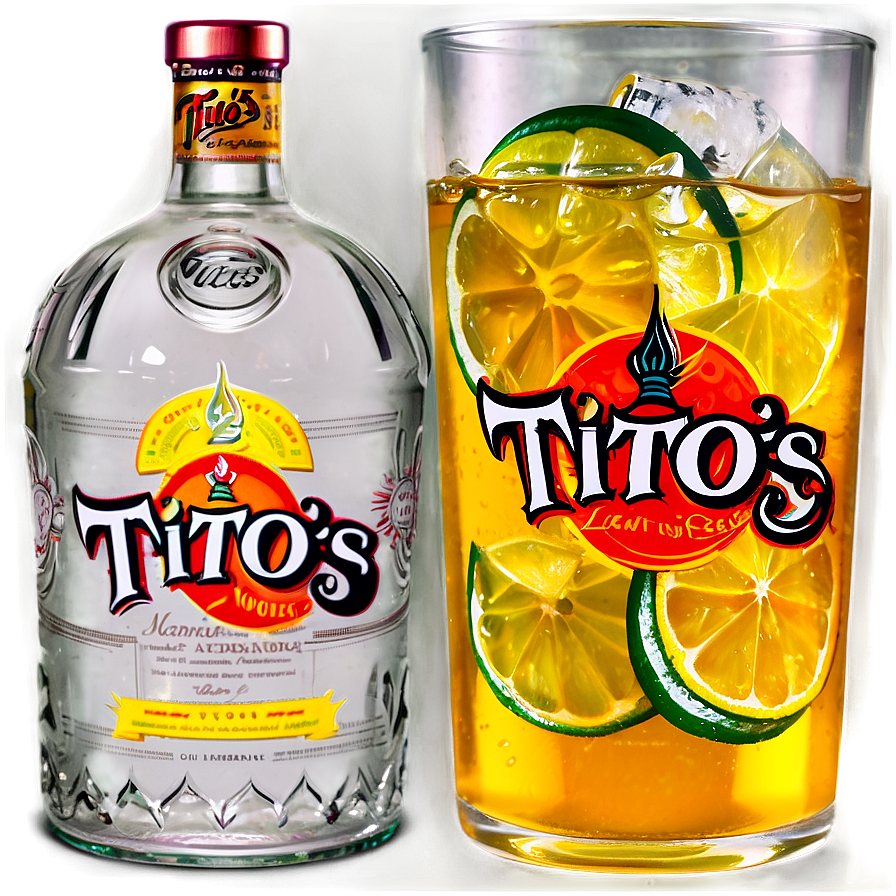 Tito's Vodka And Lemonade Png 49