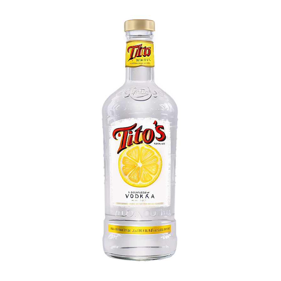 Tito's Vodka And Lemonade Png Wuw41