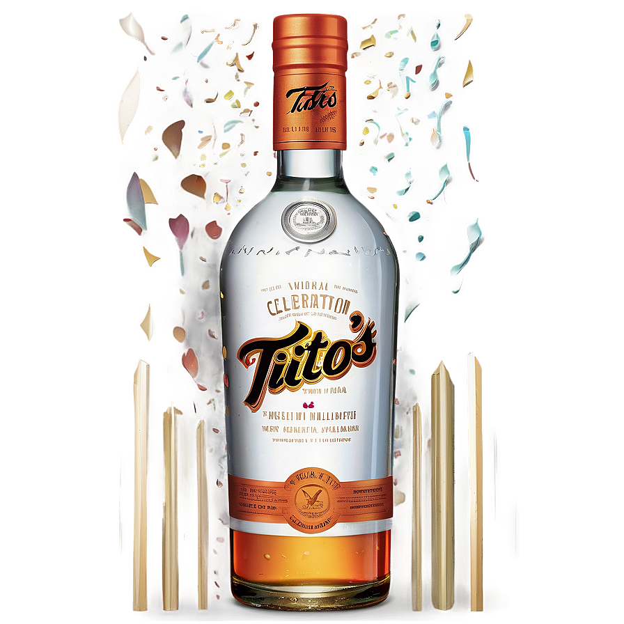 Tito's Vodka Celebration Png Icp