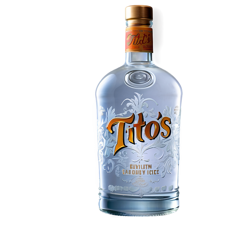 Tito's Vodka On Ice Png Cmd