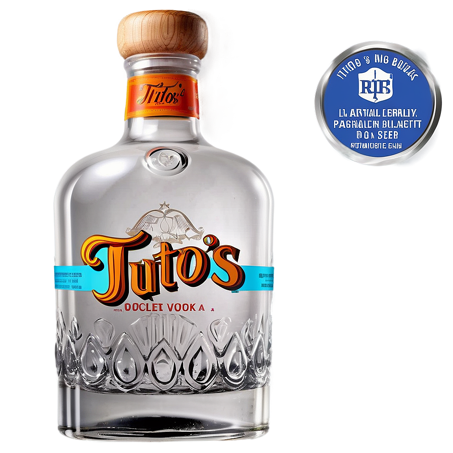 Tito's Vodka On The Rocks Png Jbn