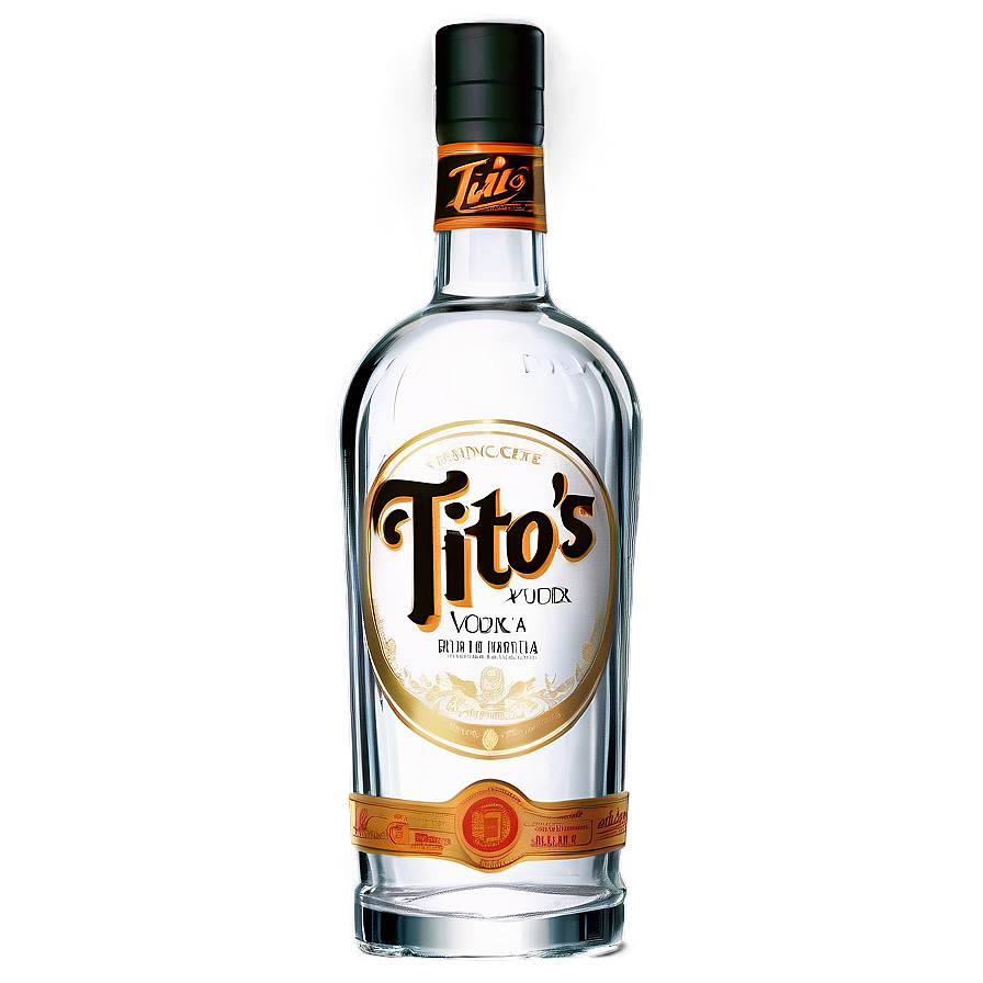 Tito's Vodka Serving Png 06252024