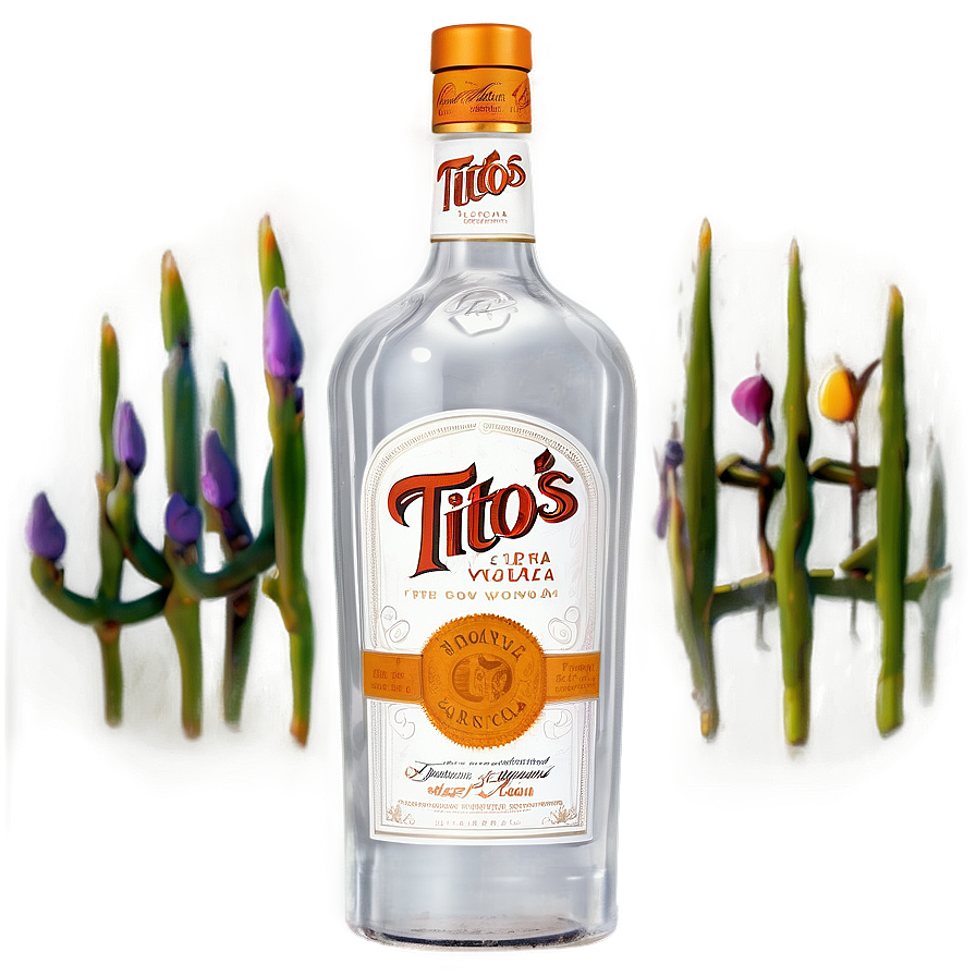 Tito's Vodka Serving Png Ewg96