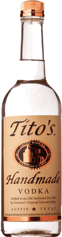 Tito's Handmade Vodka - Tito's Handmade Vodka, HD Png Download PNG with transparent background