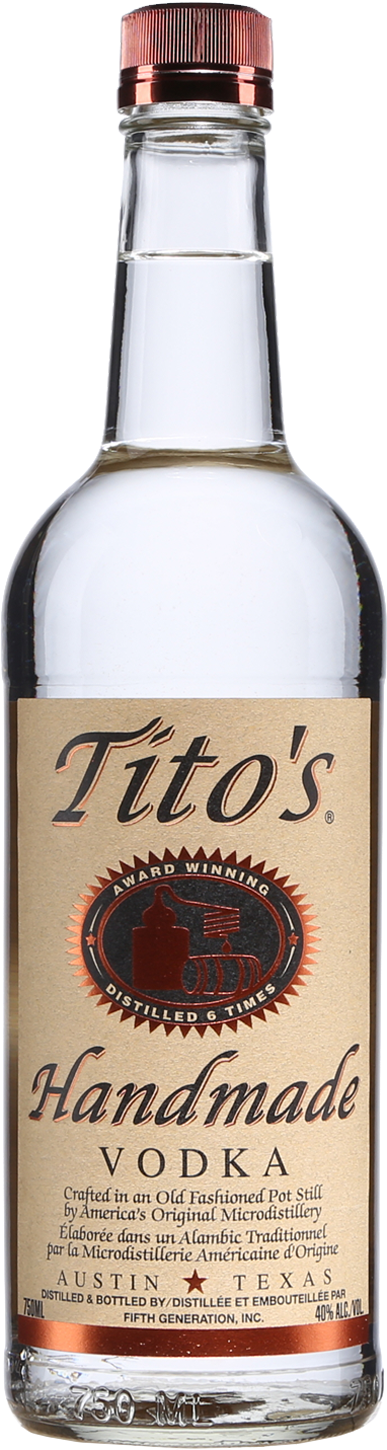 Titos Handmade Vodka Bottle