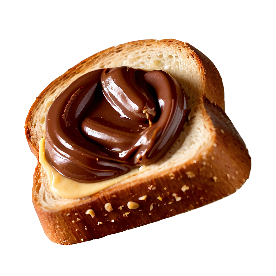 Toast With Nutella Png Rum83