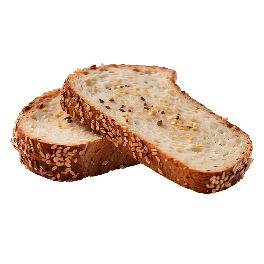 Toasted Sesame Bread Slice Png Tfa