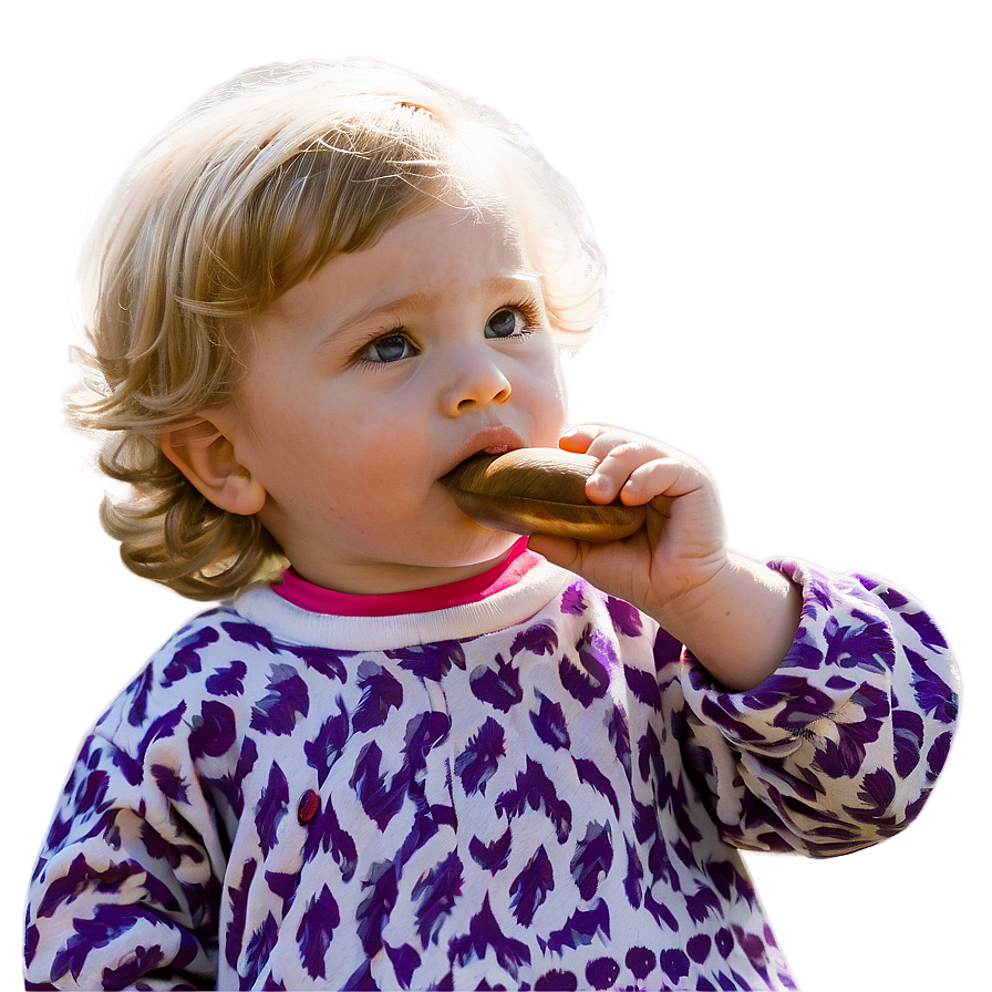 Toddler With Spoon Png Ewv