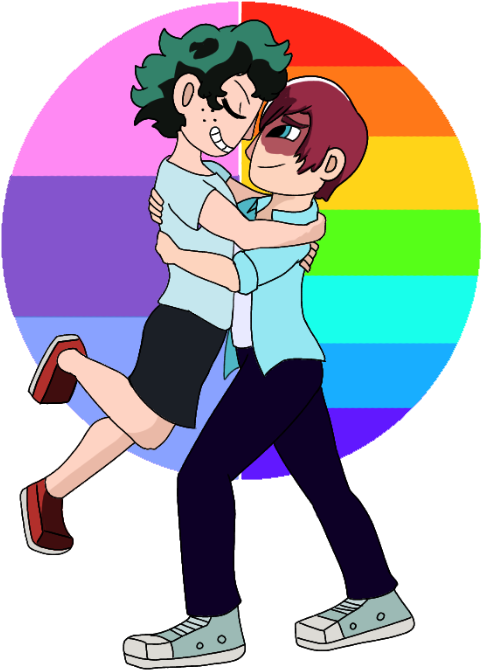#tododeku #todoroki X Midoriya #todoroki Shoto#todoroki - Cartoon, HD Png Download PNG with transparent background