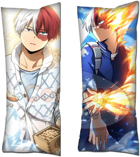 #todoroki #shouto #todorokishouto #bodypillow #freetoedit - Shoto Todoroki Body Pillow, HD Png Download PNG with transparent background