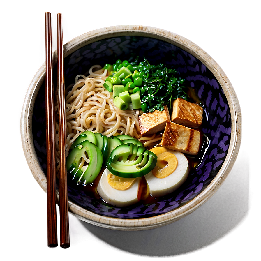 Tofu Ramen Bowl Png 06212024