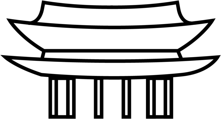 Tokyo Pagoda Icon PNG with transparent background