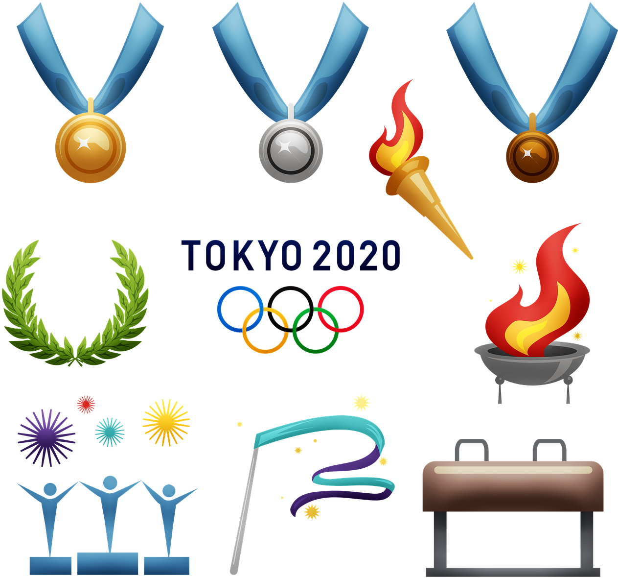 2020 Summer Olympics, HD Png Download PNG with transparent background