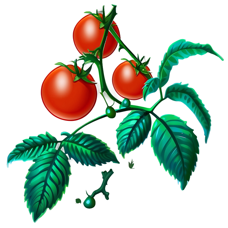 Tomato Plant Branch Png Eaj9