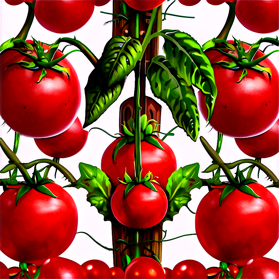 Tomato Plant Garden PNG qpl67 PNG image with a transparent background, free high-resolution download