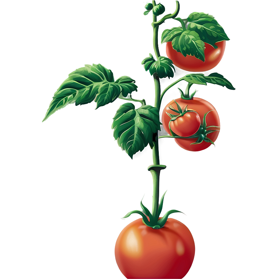 Tomato Plant Pot Png 9