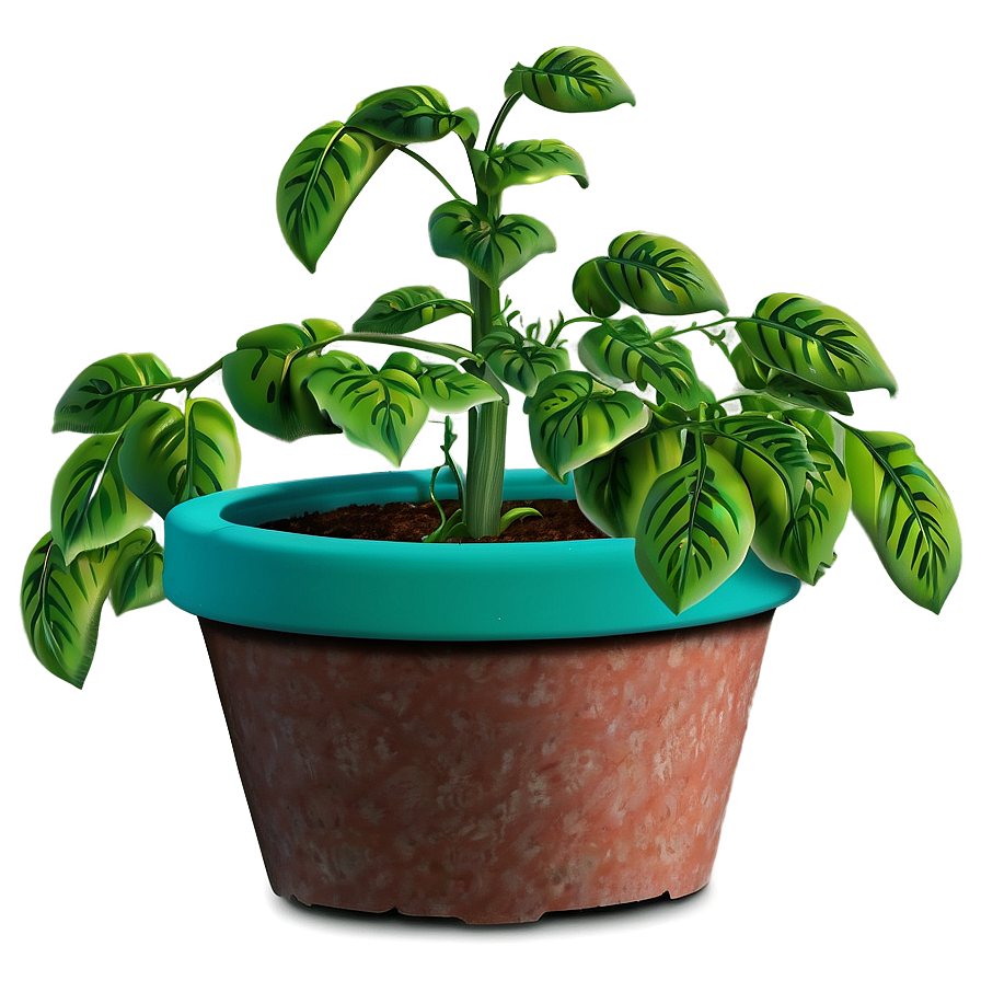 Tomato Plant Pot Png 96