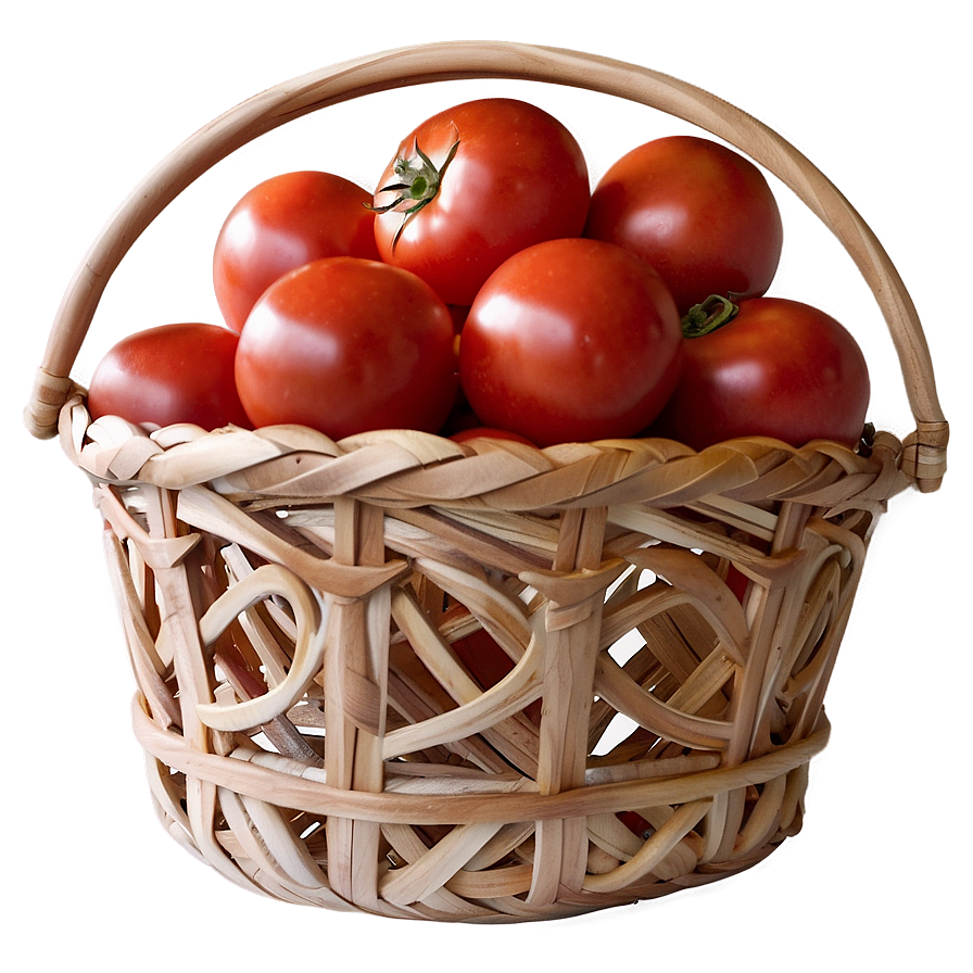 Tomatoes Basket Png 60