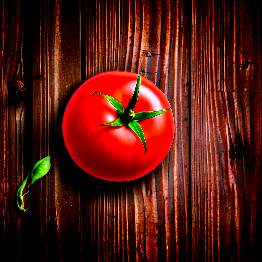 Tomatoes On Wooden Surface Png 37