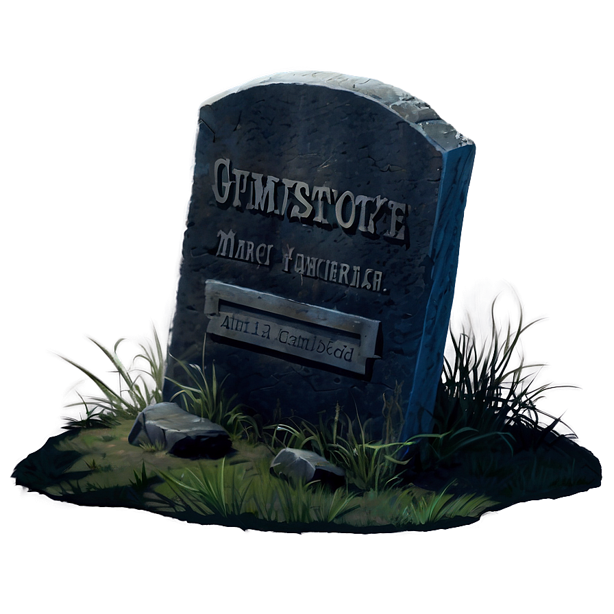 Tombstone In Shadow Png 05252024