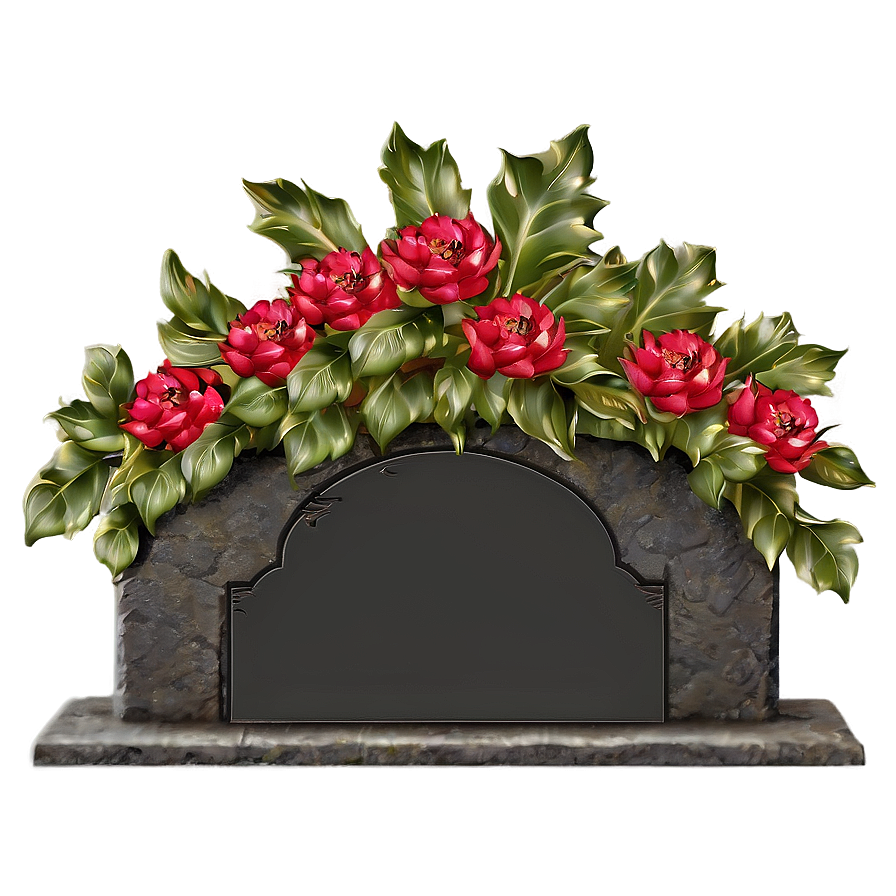 Tombstone With Flowers Png 23