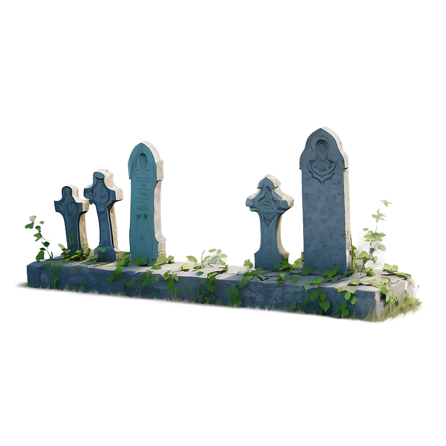 Tombstone With Vines Png Ygi