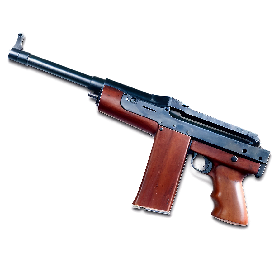 Tommy Gun On White Background Png 55