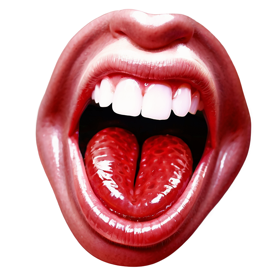 Tongue Emoji Pop Art Png Osb17