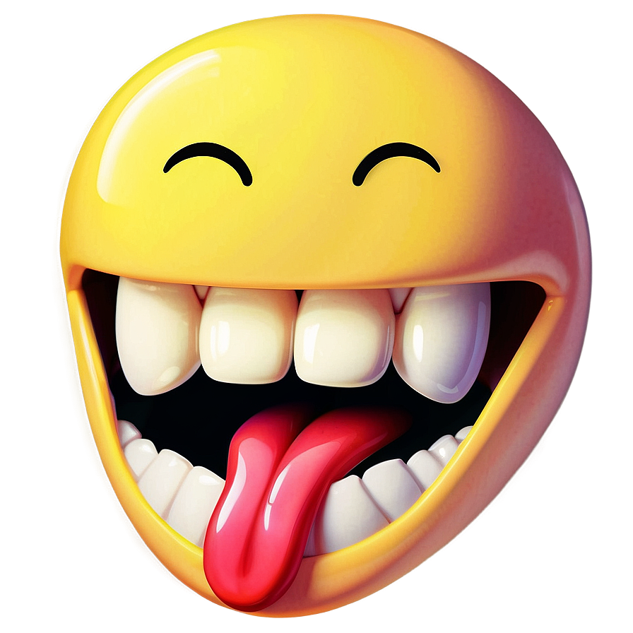 Tongue Emoji Pop Art Png Ybd18