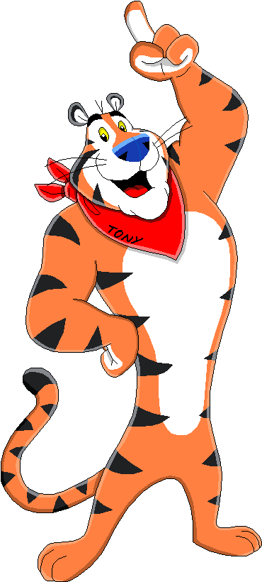 Tony The Tiger Animated Pose