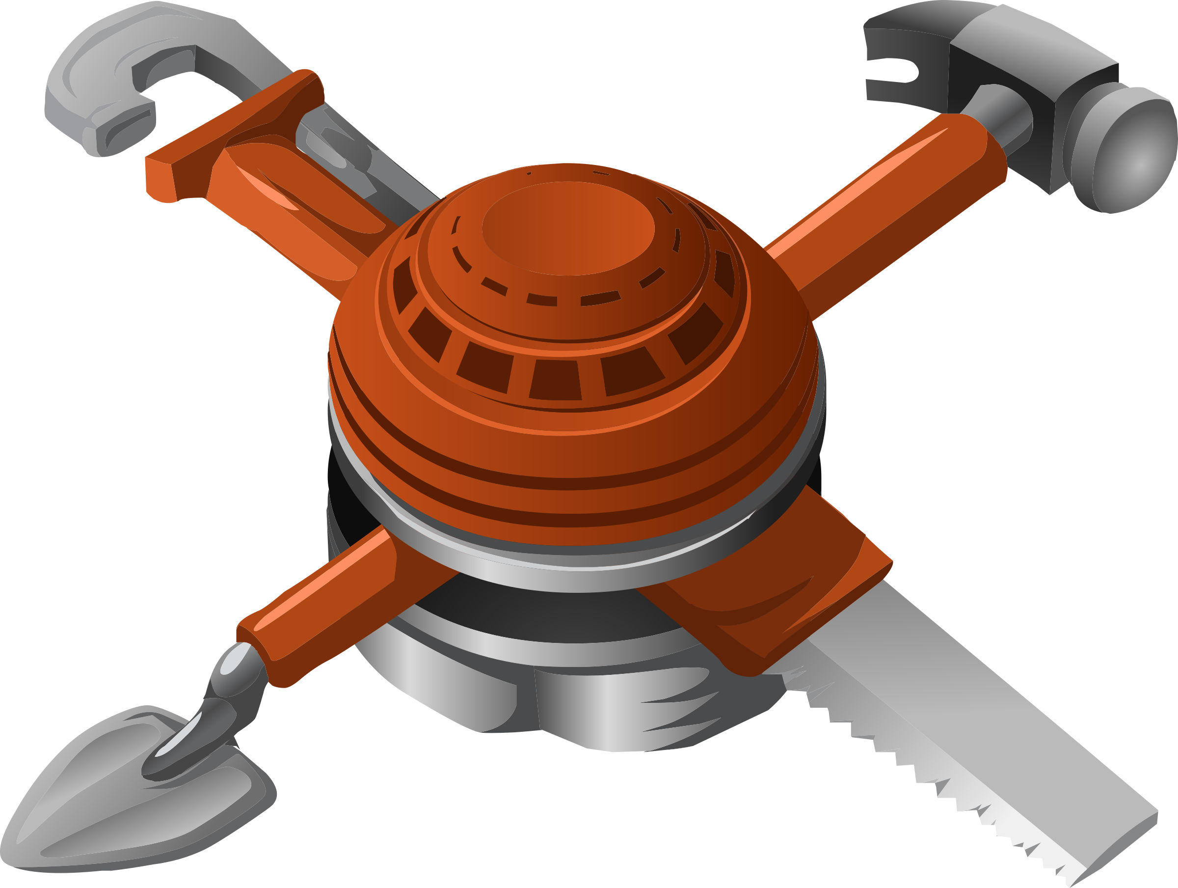 Tools, Hammer, Saw, Shovel, Construction, Tool, Repair - Construction Tools Images Png, Transparent Png PNG with transparent background