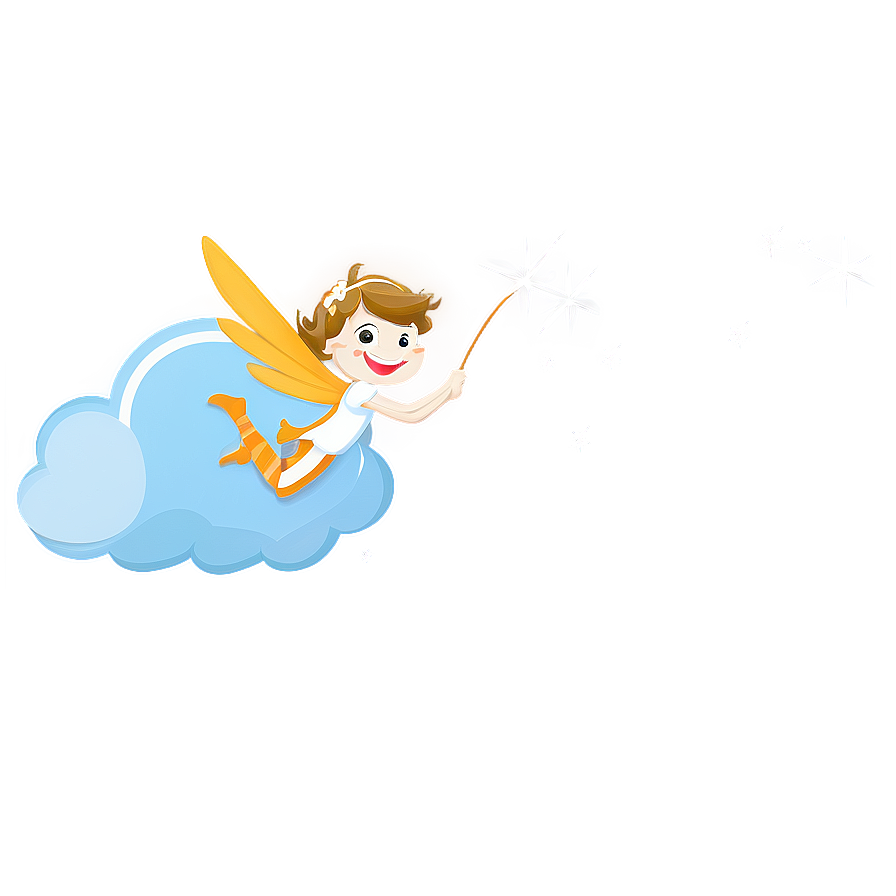 Tooth Fairy On Cloud Png Mml